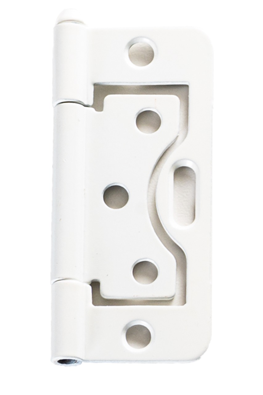 Off-white shutter hinge