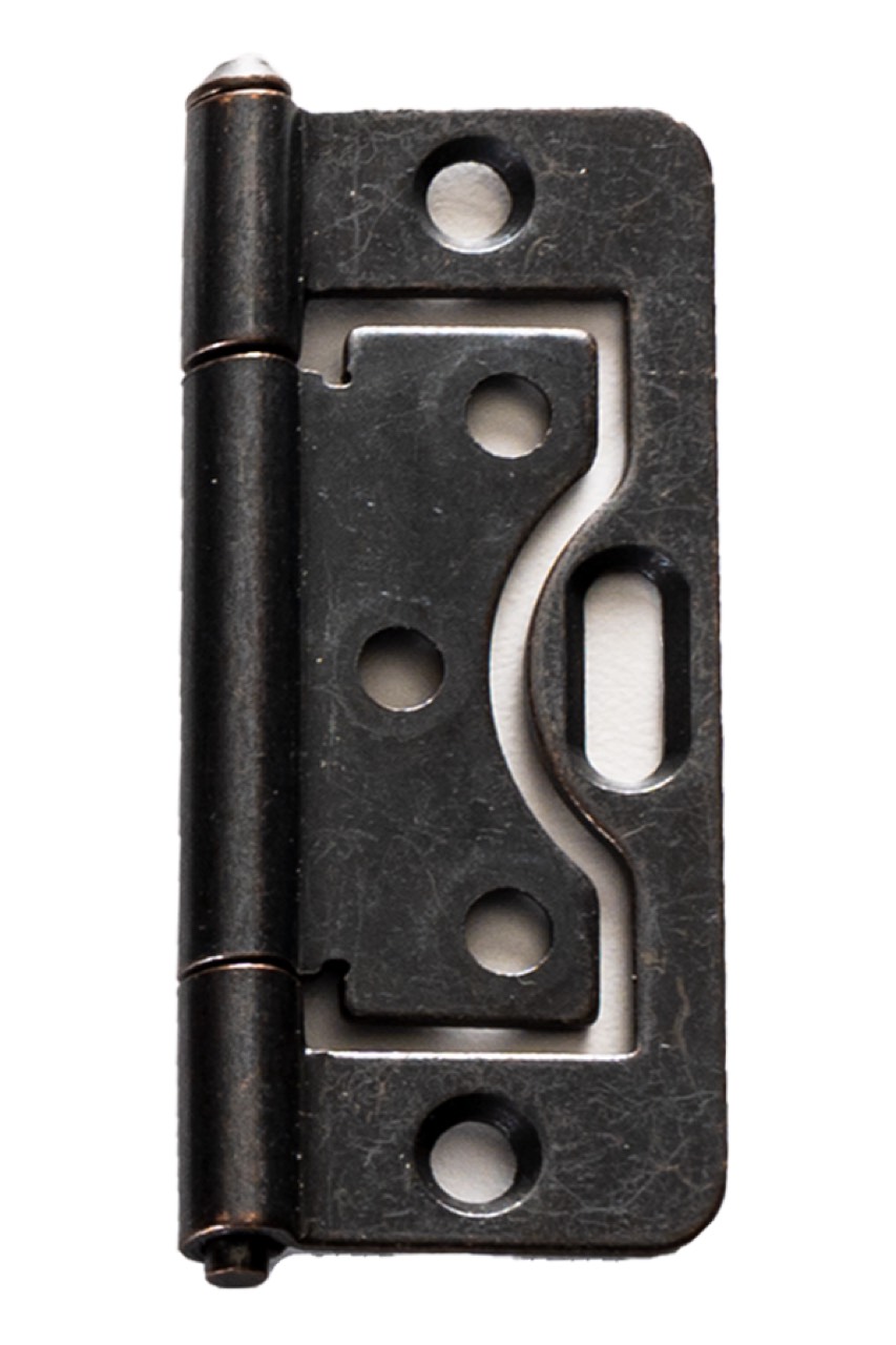 Oil-rubbed bronze shutter hinge