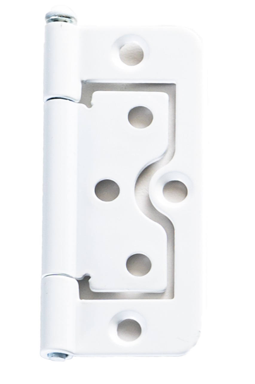 White shutter hinge